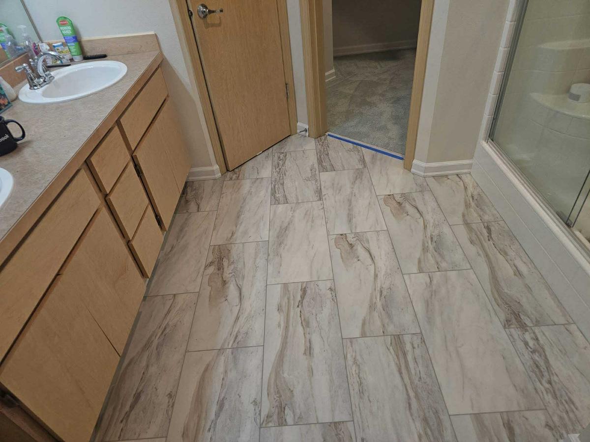 Floor repair and plank replacement